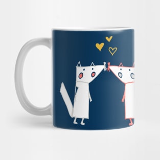 Fox in Love Mug